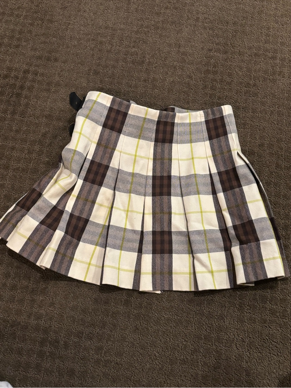 Burberry Wool Mini Skirt - Picture 3 of 4